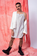 Load image into Gallery viewer, Embroidered Strapless Short Dress