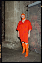 Load image into Gallery viewer, Maxi Huipil T embroidered dress