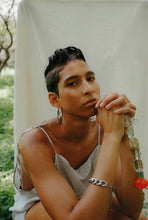 Load image into Gallery viewer, Long Embroidered Strap Dress