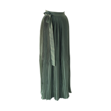 Cargar imagen en el visor de la galería, Maxi falda envolvente plisada [Hand pleated wrap maxi skirt] 05

