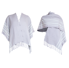 Load image into Gallery viewer, Handwoven poncho