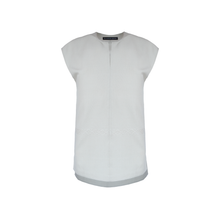 Load image into Gallery viewer, Pearl sleeveless loom shirt