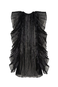 Vestido plisado Sbak' [Pleated dress] 01